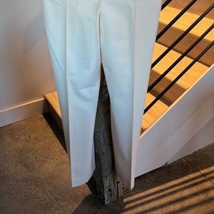Carlisle Lined Wool Trousers. Gorgeous winter white! Worn lovingly w/ no stains